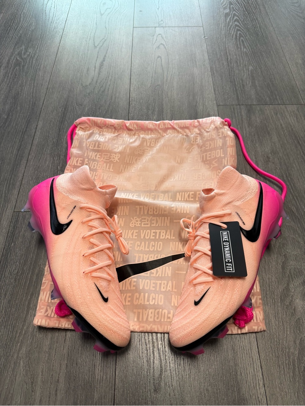 Nike Phantom Luna II Elite FG Crimson Tint Soccer FJ2572-800 Men’s Size 9 New